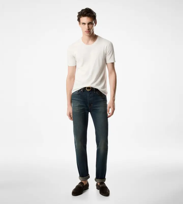 PURE COTTON CREW T-SHIRT online